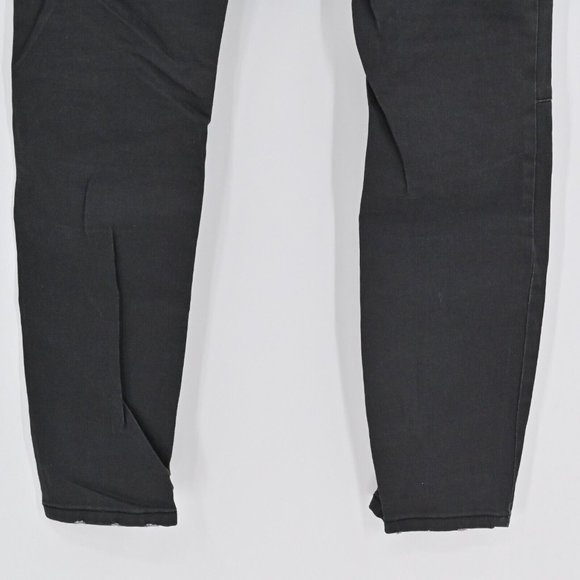 DENIM CO Mens Gray Moto Style Denim Jeans Skinny Cotton Blend Size 30 Length 31 - Picture 8 of 10